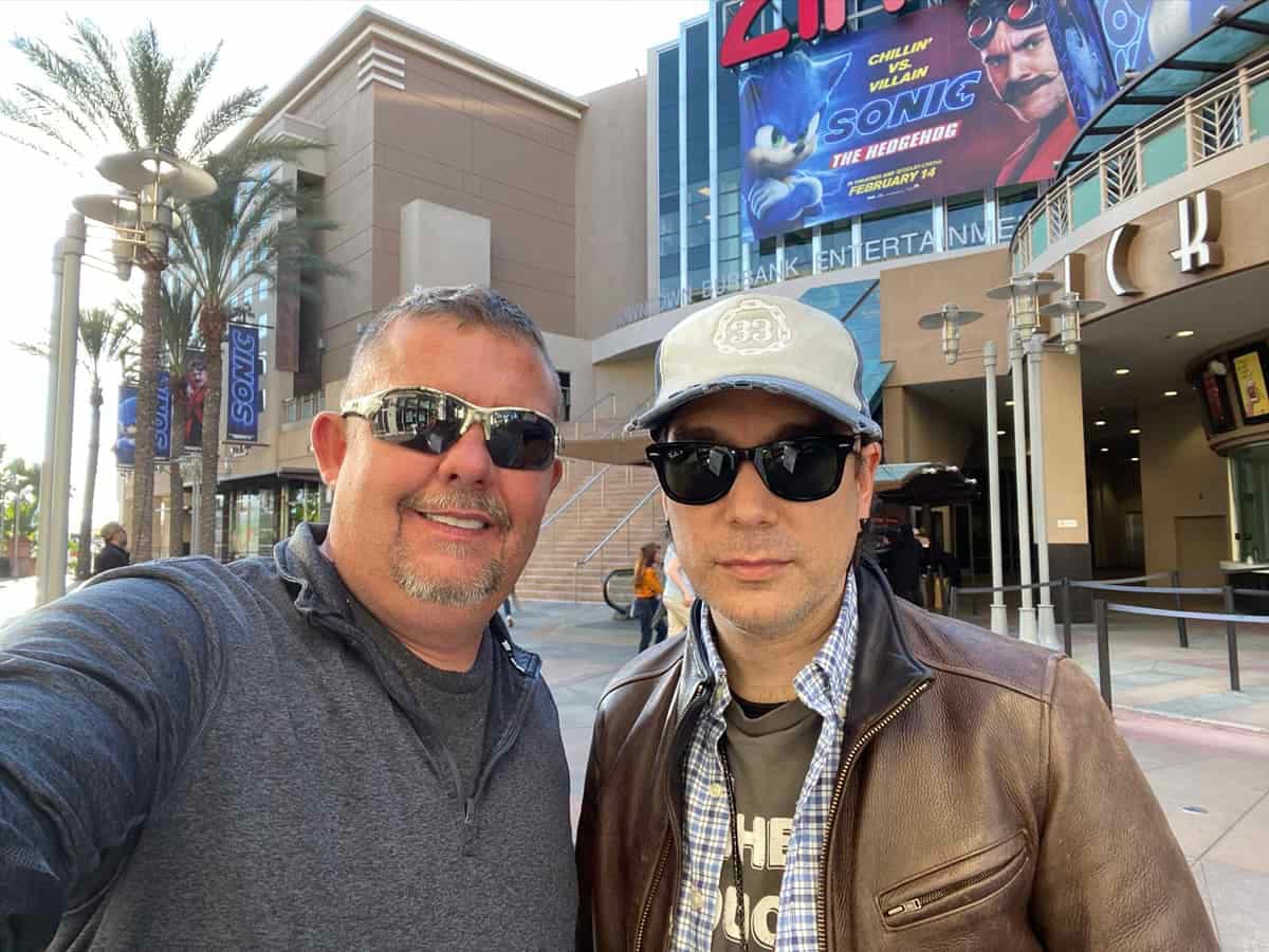 Tim Johnson with Saige Walker (TV Producer)