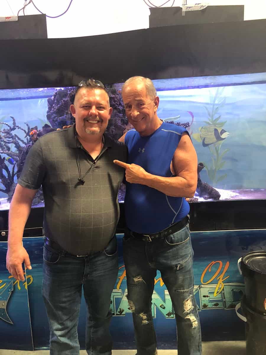 Tim Johnson with Irwin Raymer (Tanked)
