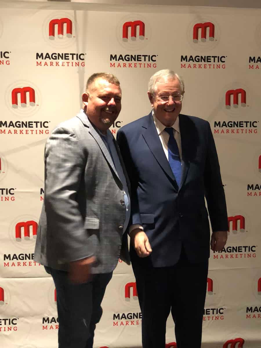 Tim Johnson with Steve Forbes (CEO, Forbes Media LLC)