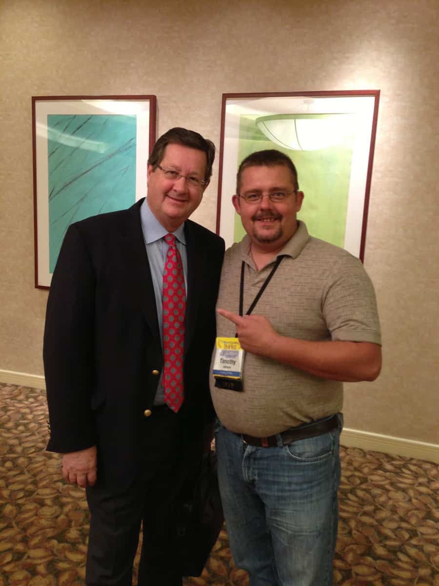 Tim Johnson with Robert Allen